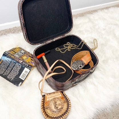 Vintage Style Vanity Travel Carrying Case
