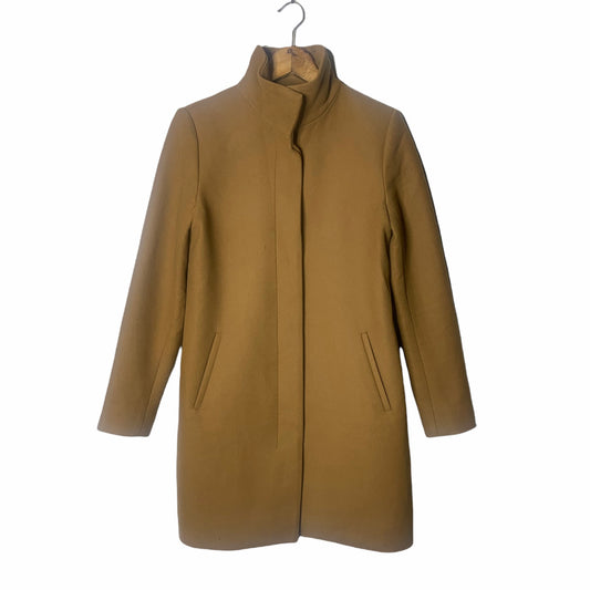 Camel Brown Wool Cashmere Coat by Theory