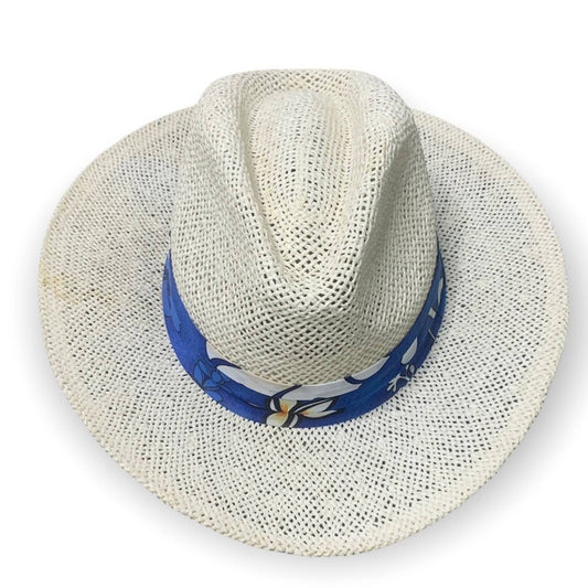 Vacation Vibes Floral Band Straw Hat
