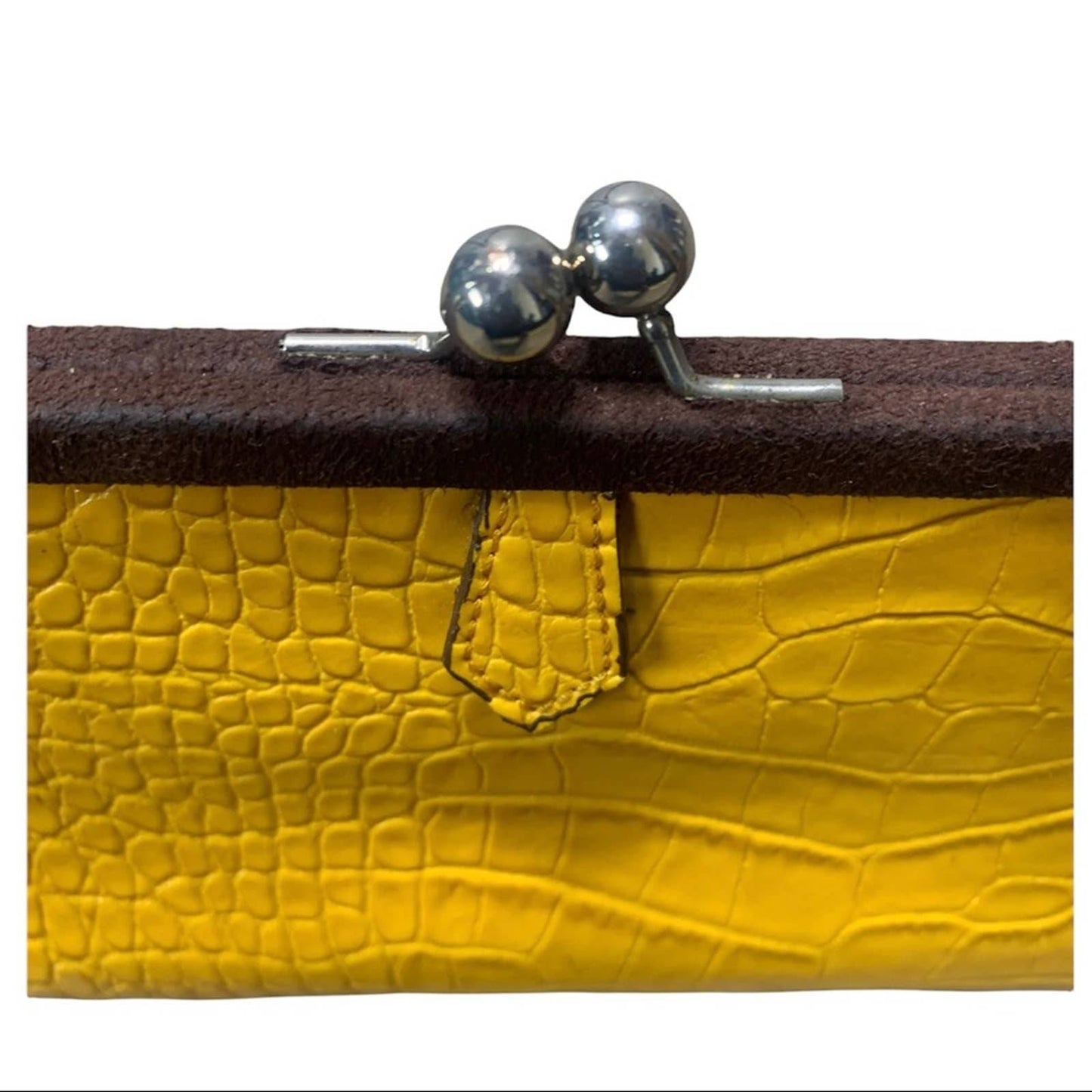 Women’s Y2K Yellow Baguette Shoulder Bag