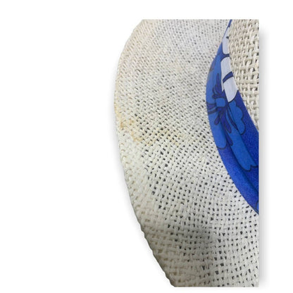 Vacation Vibes Floral Band Straw Hat
