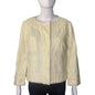 Women’s Raw Trim Femme Denim Jacket Size Medium