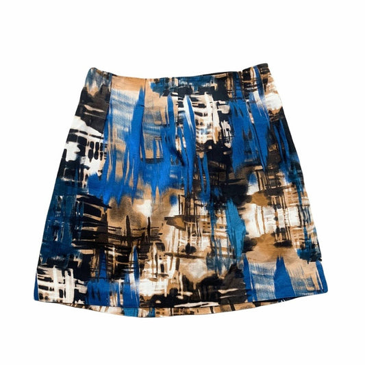 Women's Art Deco Digital Art Mini A Line Skirt Size 4