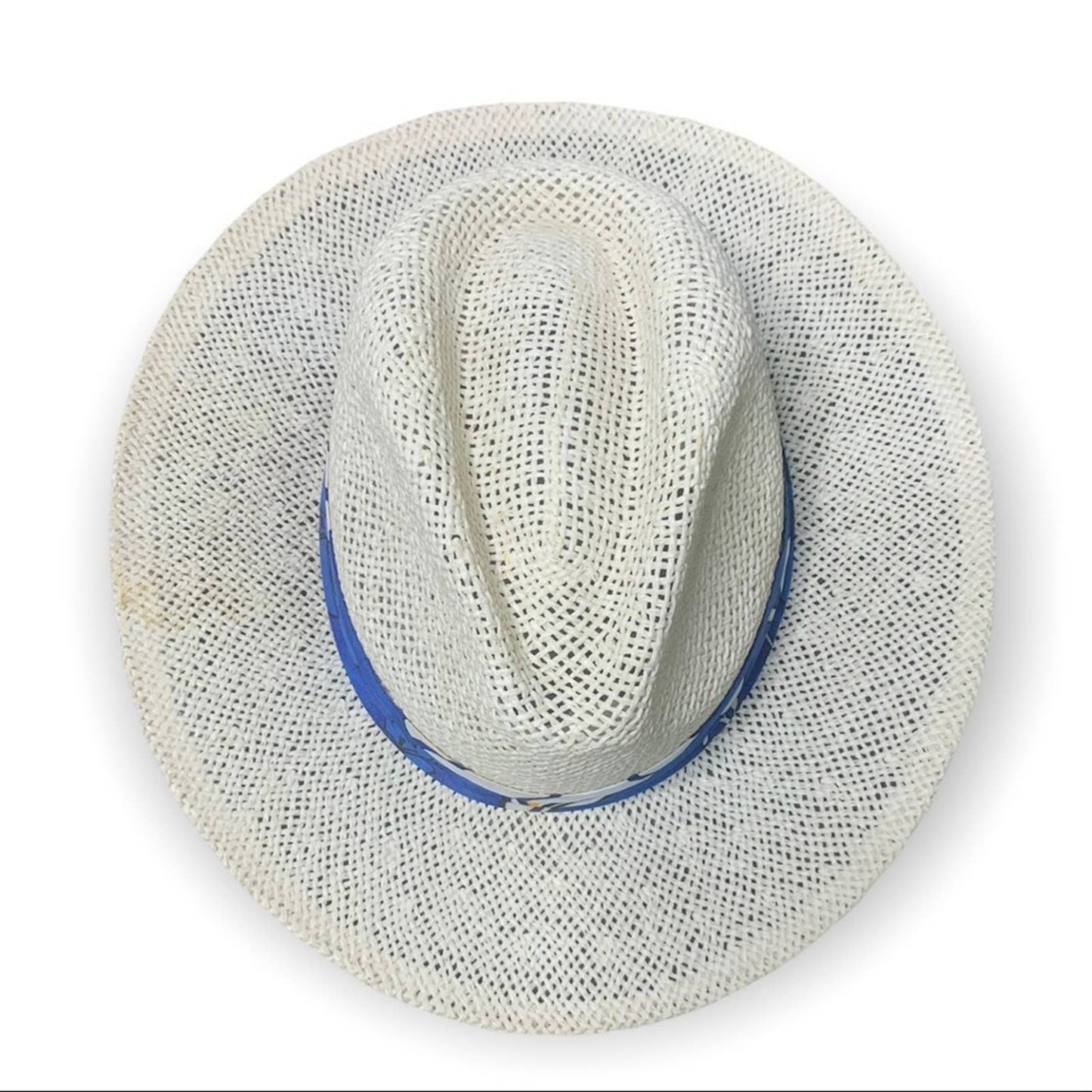 Vacation Vibes Floral Band Straw Hat