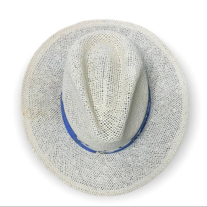 Vacation Vibes Floral Band Straw Hat